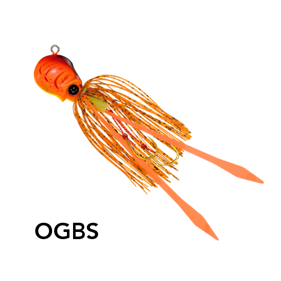 Duel Salty Rubber Kabura Jig 120gr OGBS