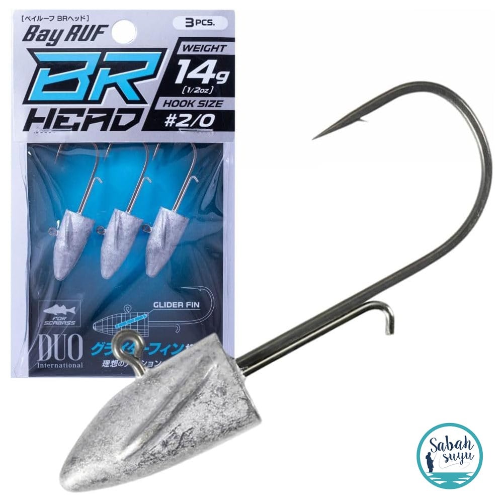 Duo Bay Ruf BR Head Jighead 14gr #2/0 (3 Adet)
