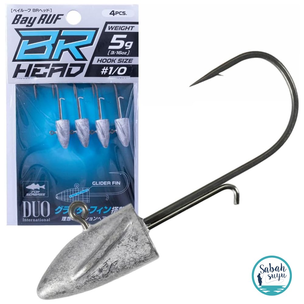 Duo Bay Ruf BR Head Jighead 5gr #1/0 (4 Adet)