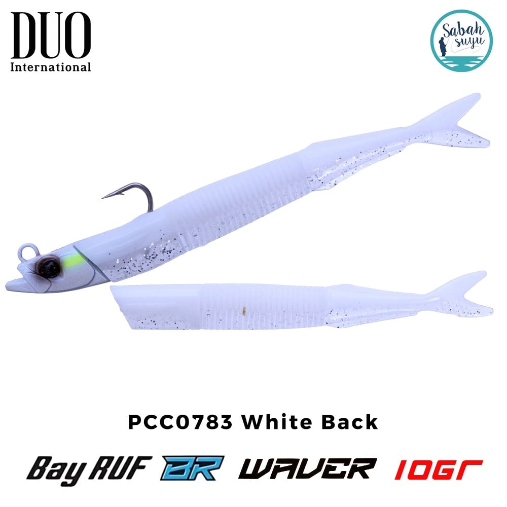 Duo Bay Ruf BR Waver ZN 10gr 13.5cm Combo (2+1) PCC0783 White Back