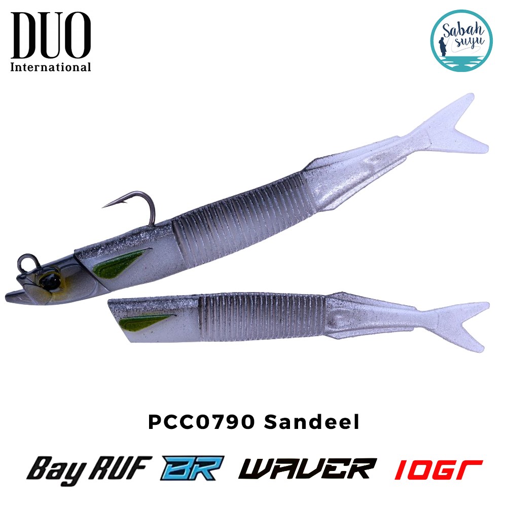 Duo Bay Ruf BR Waver ZN 10gr 13.5cm Combo (2+1) PCC0790 Sandeel