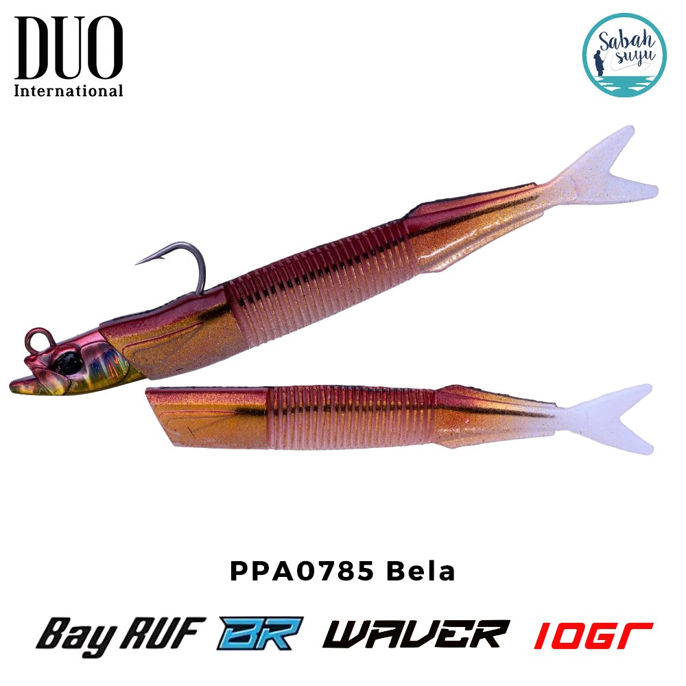 Duo Bay Ruf BR Waver ZN 10gr 13.5cm Combo (2+1) PPA0785 Bela