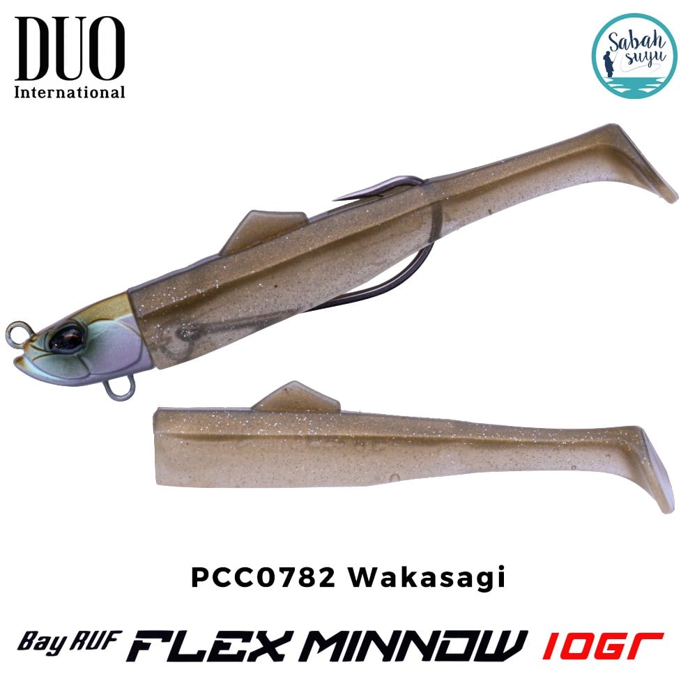 Duo Bay Ruf Flex Minnow ZN 10gr 10cm Combo (2+1) PCC0782 Wakasagi