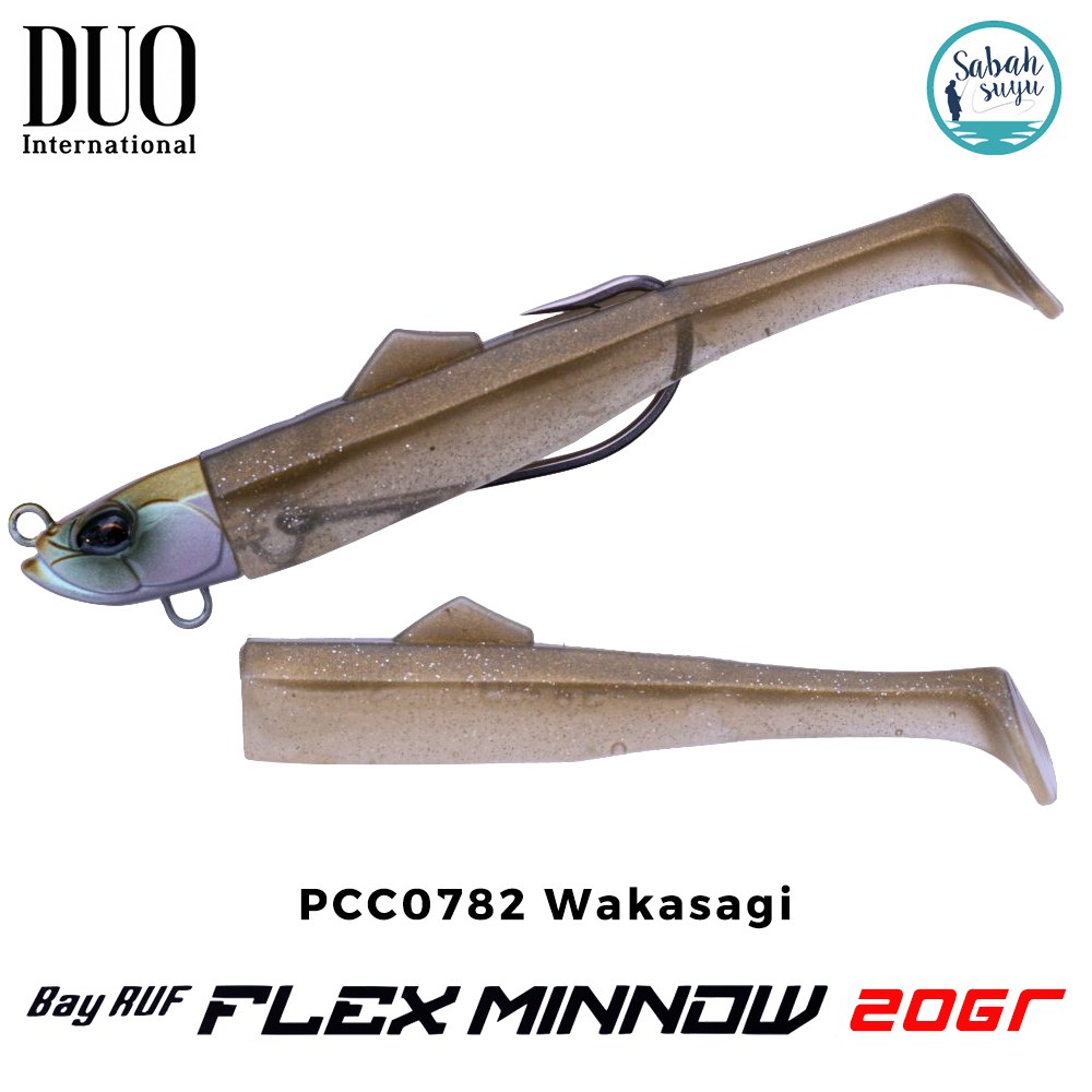 Duo Bay Ruf Flex Minnow ZN 20gr 12.5cm Combo (2+1) PCC0782 Wakasagi