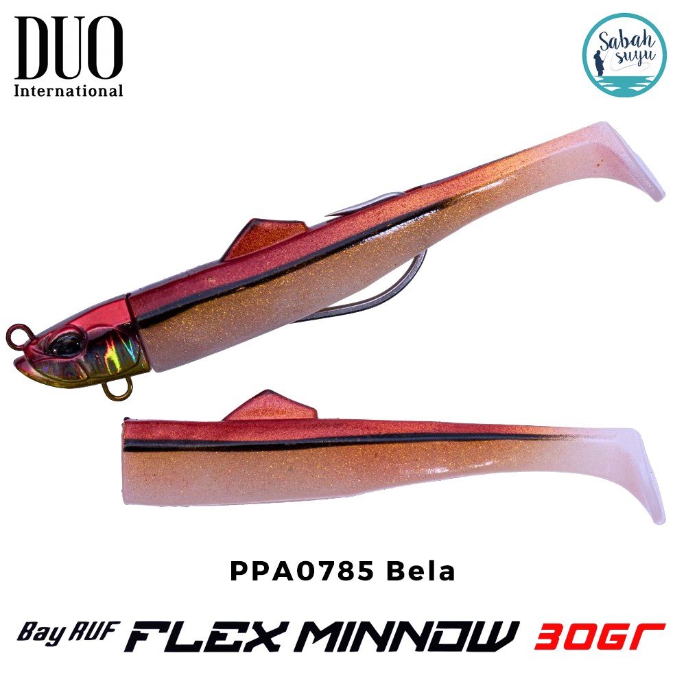 Duo Bay Ruf Flex Minnow ZN 30gr 14.5cm Combo (2+1) PPA0785 Bela