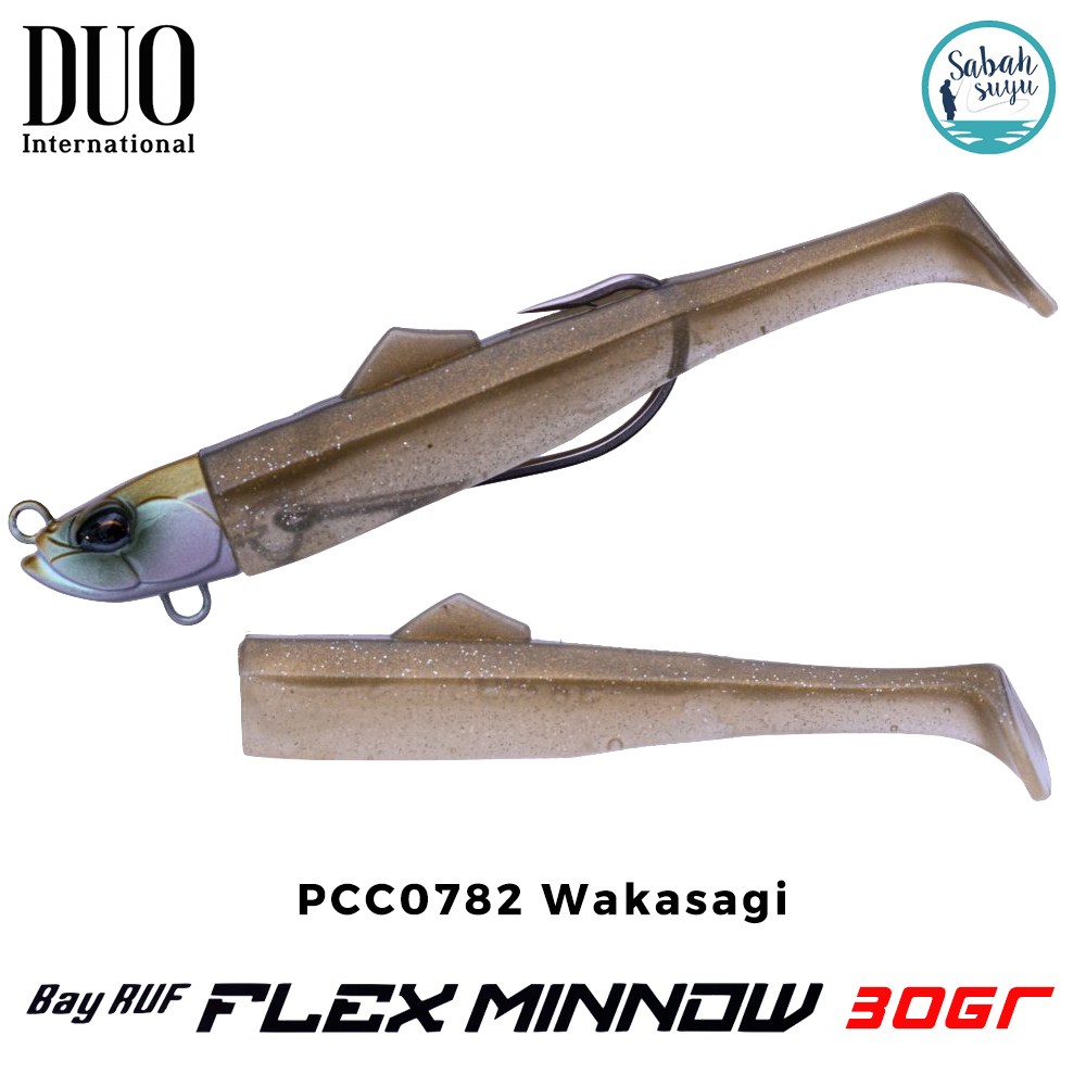 Duo Bay Ruf Flex Minnow ZN 30gr 14.5cm Combo (2+1) PCC0782 Wakasagi