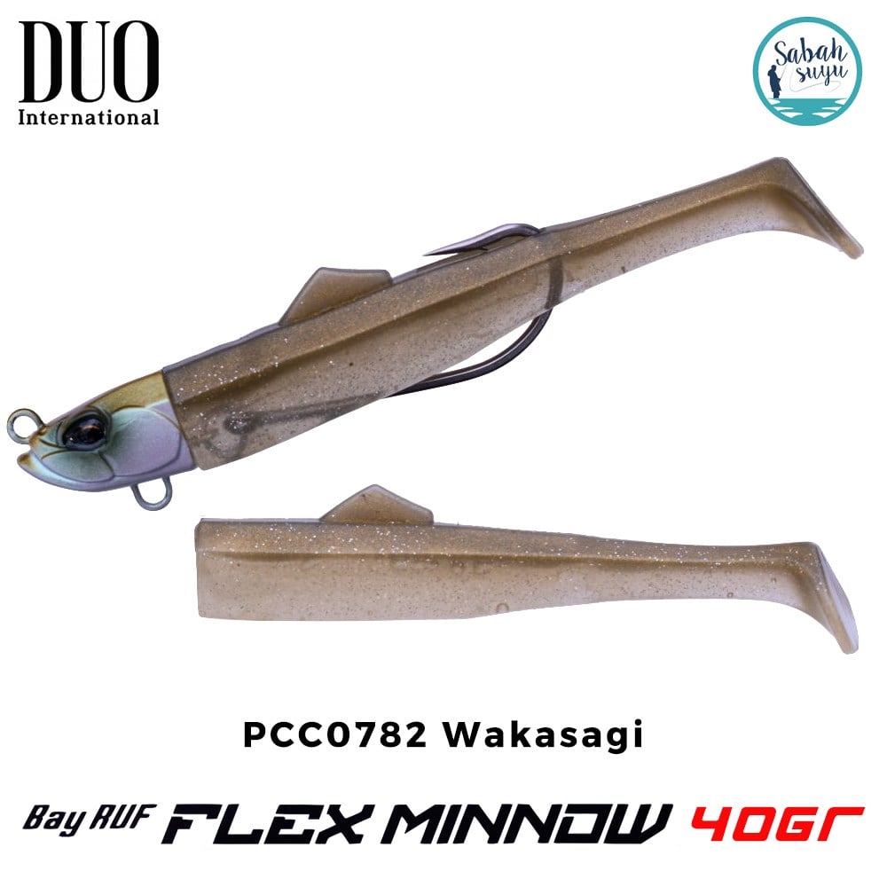Duo Bay Ruf Flex Minnow ZN 40gr 16.5cm Combo (2+1) PCC0782 Wakasagi