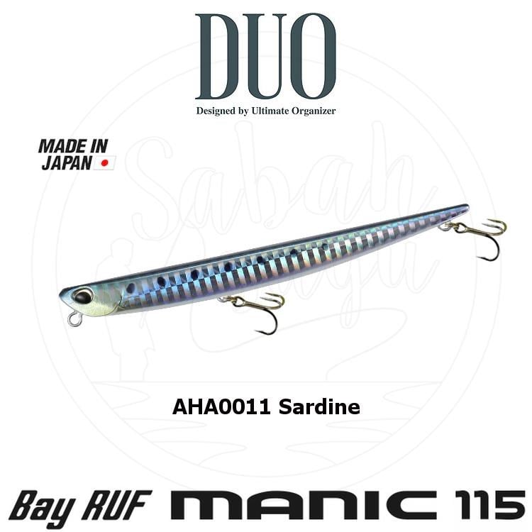 Duo Bay Ruf Manic 115 AHA0011 Sardine