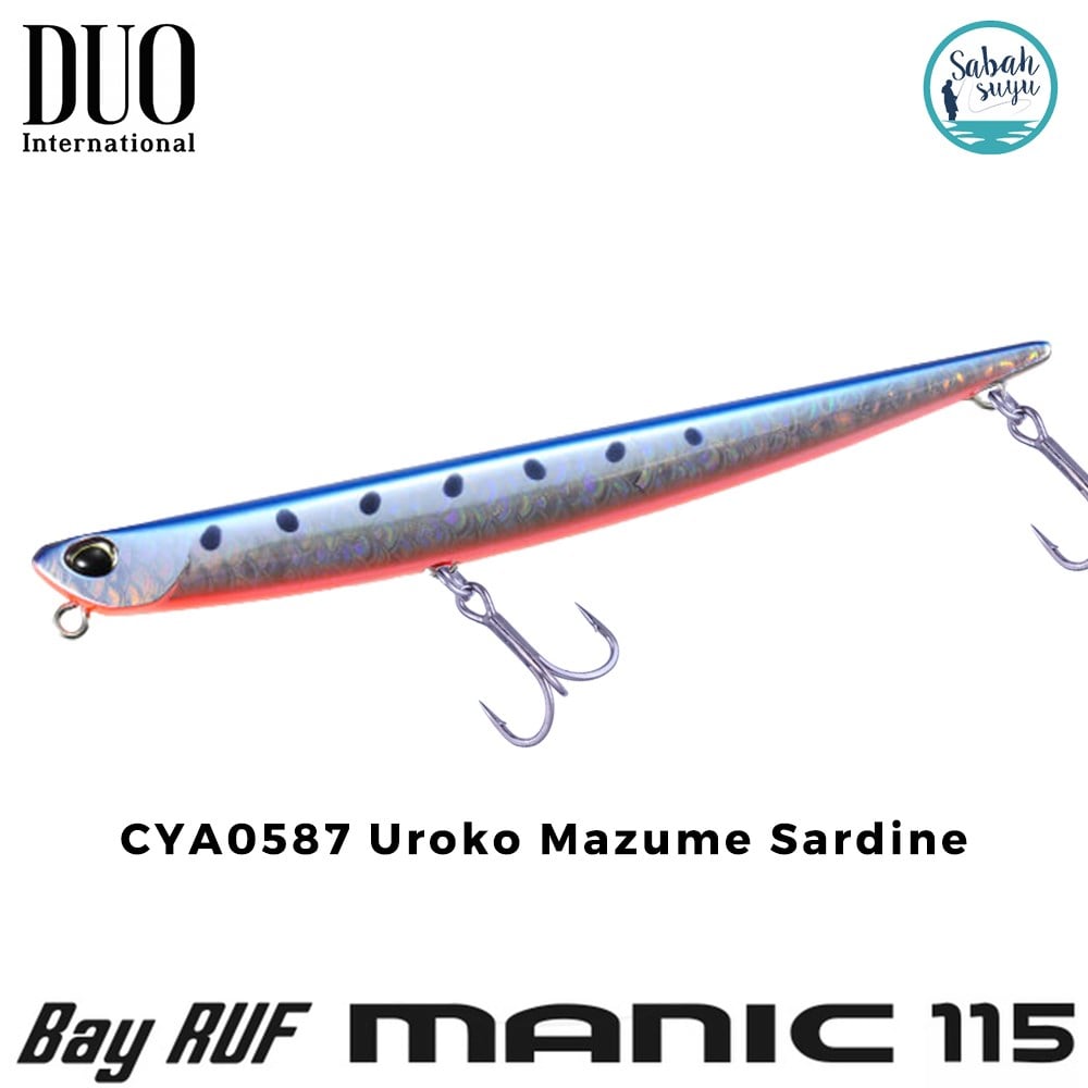 Duo Bay Ruf Manic 115 CYA0587 Uroko Mazume Sardine