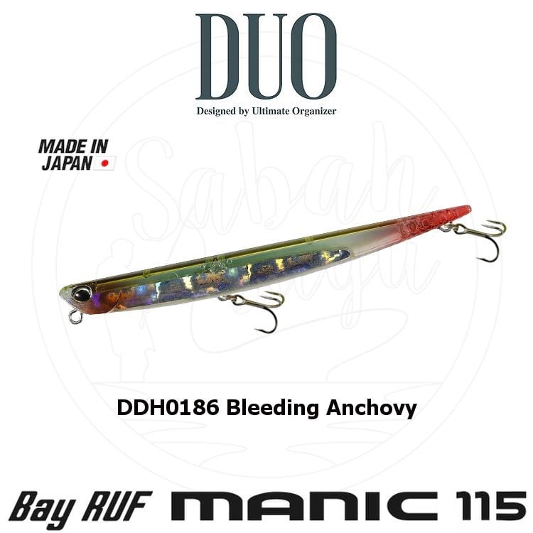 Duo Bay Ruf Manic 115 DDH0186 Bleeding Anchovy
