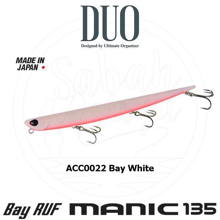 Duo Bay Ruf Manic 135 ACC0022 Bay White