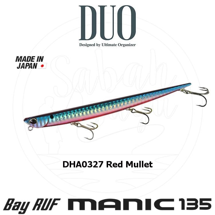 Duo Bay Ruf Manic 135 DHA0327 Red Mullet