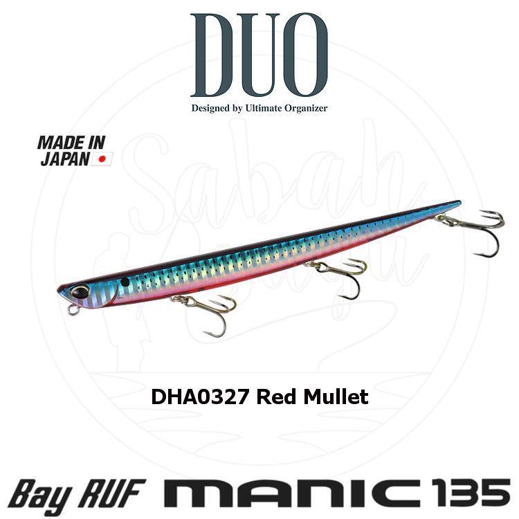Duo Bay Ruf Manic 135 DHA0327 Red Mullet