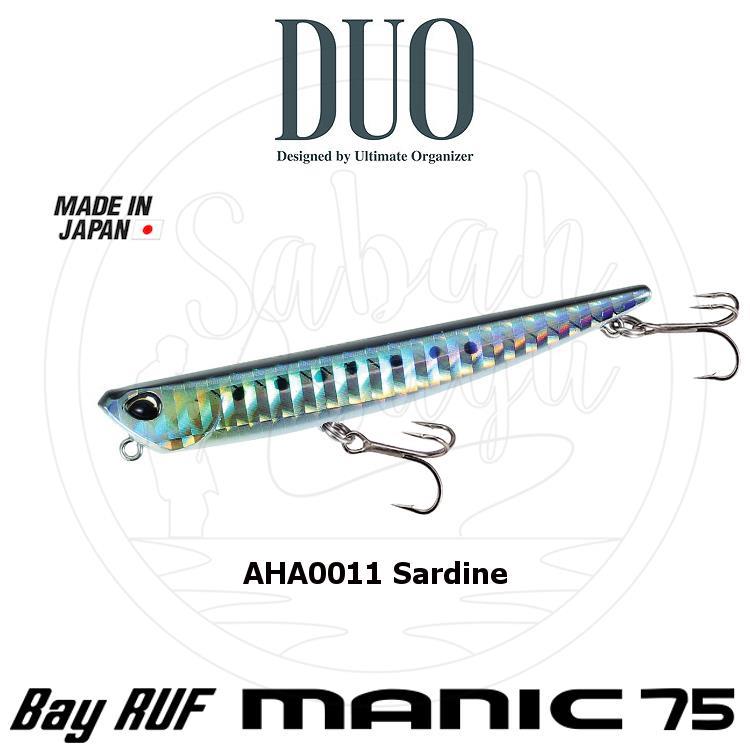 Duo Bay Ruf Manic 75 AHA0011 Sardine Sahte Balık