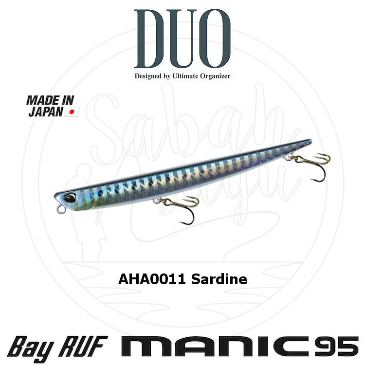 Duo Bay Ruf Manic 95 AHA0011 Sardine