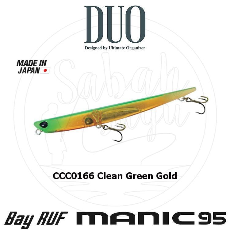 Duo Bay Ruf Manic 95 CCC0166 Clear Green Gold