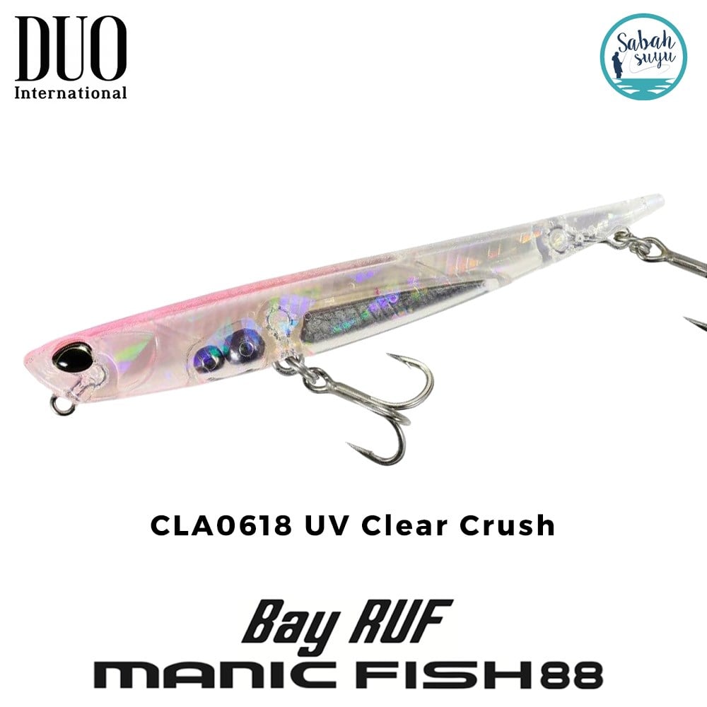 Duo Bay Ruf Manic Fish 88 CLA0618 UV Clear Crush