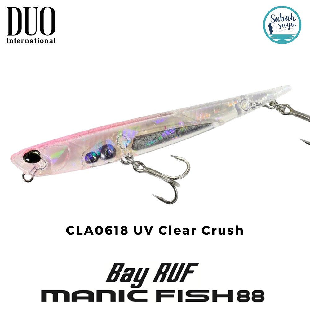 Duo Bay Ruf Manic Fish 88 CLA0618 UV Clear Crush