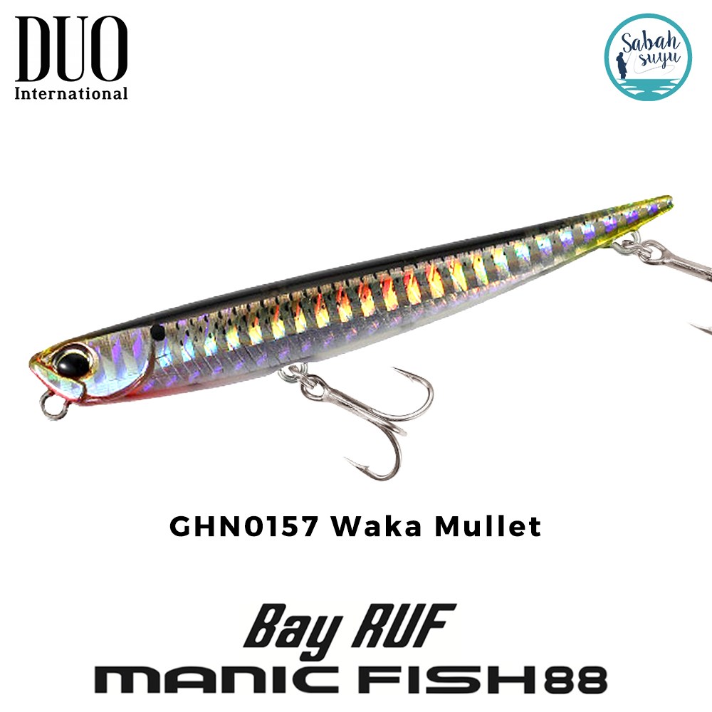 Duo Bay Ruf Manic Fish 88 GHN0157 Waka Mullet