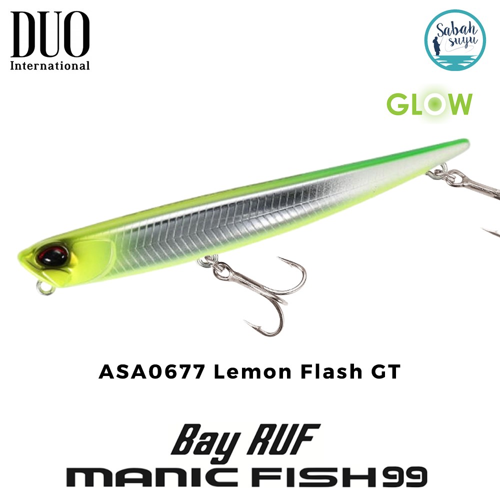 Duo Bay Ruf Manic Fish 99 ASA0677 Lemon Flash GT