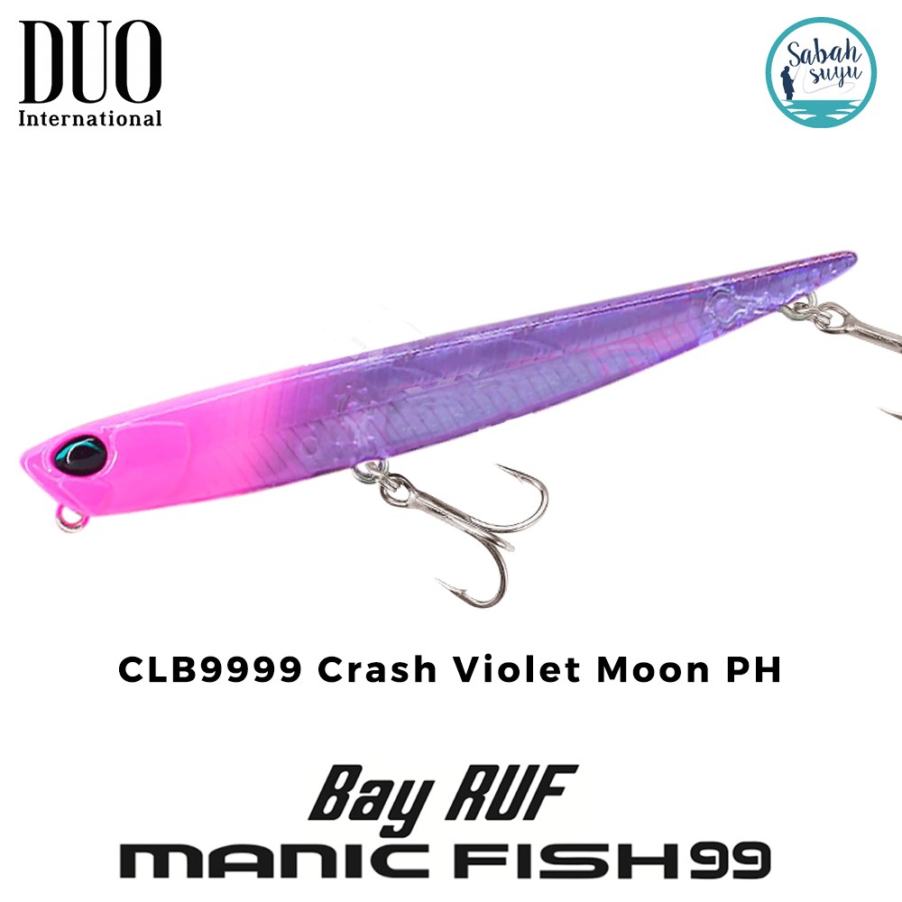 Duo Bay Ruf Manic Fish 99 CLB9999 Crash Violet Moon PH