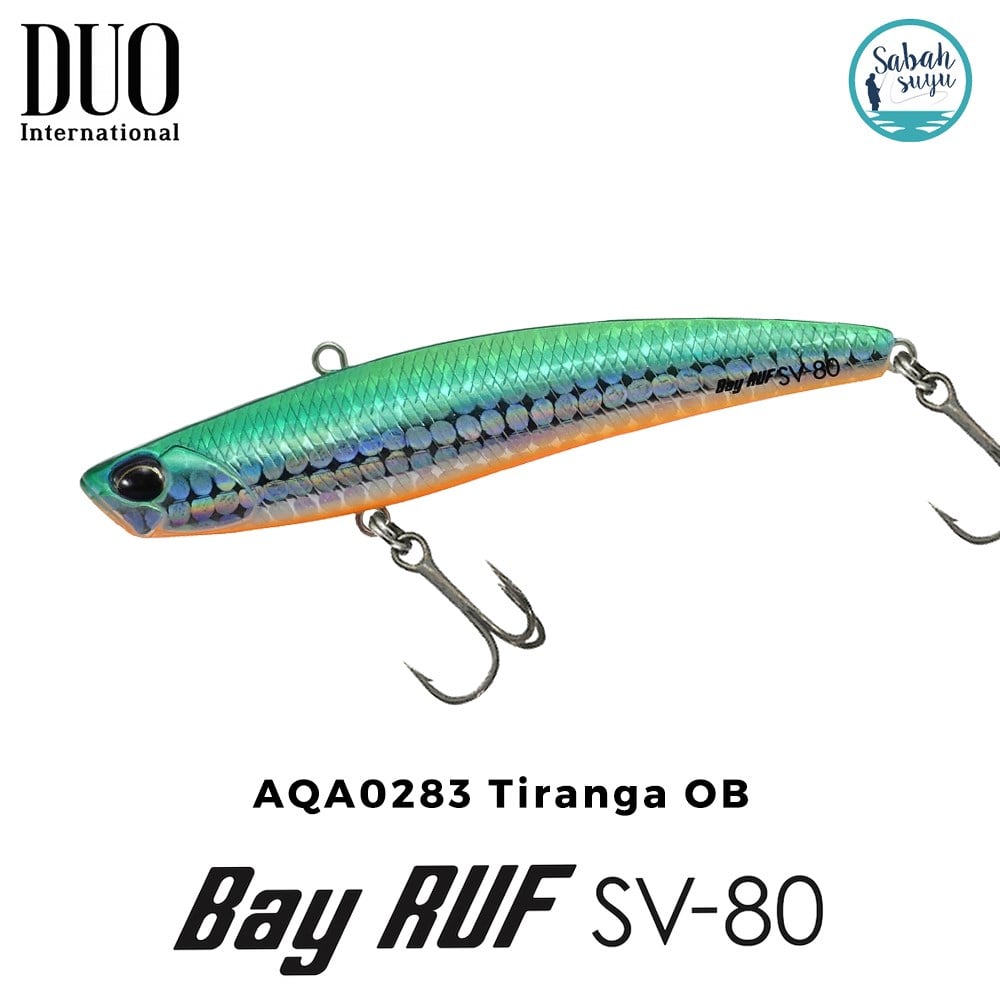 Duo Bay Ruf SV 80 8cm 15gr AQA0283 Tiranga OB Vibrasyon Maket Balık
