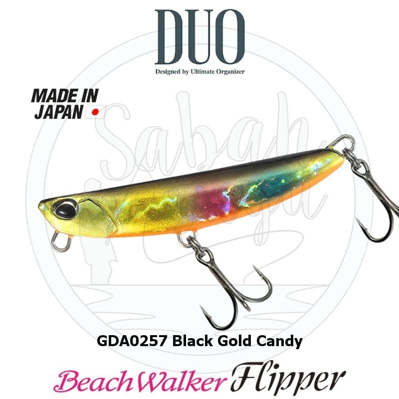 Duo Beach Walker Flipper 32 Jig Sahte Yem GDA0257 Black Gold Candy