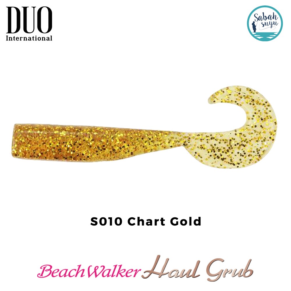 Duo Beach Walker Haul Grub Silikon Kuyruk 9.5 cm S010 Chart Gold