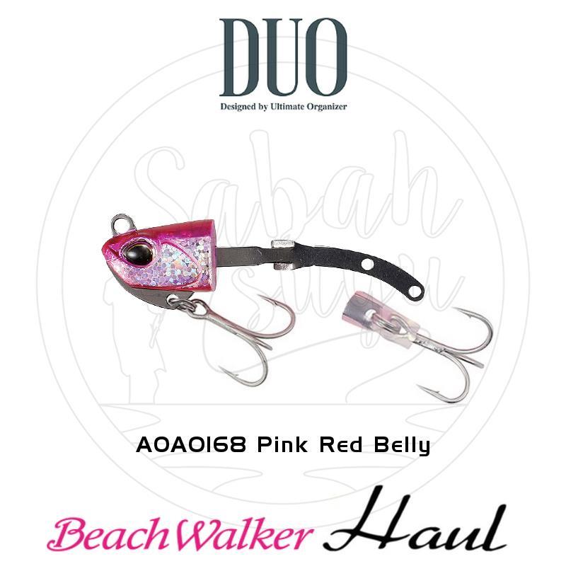 Duo Beach Walker Haul Jighead İkili Set 14gr. AOA0168 Pink Red Belly