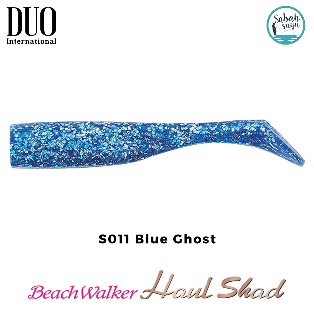 Duo Beach Walker Haul Shad Silikon Kuyruk 9.5 cm S011 Blue Ghost