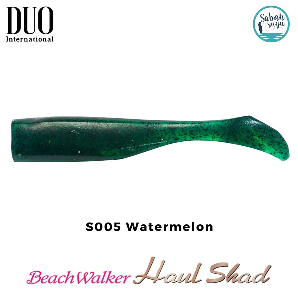 Duo Beach Walker Haul Shad Silikon Kuyruk 9.5 cm S005 Watermelon