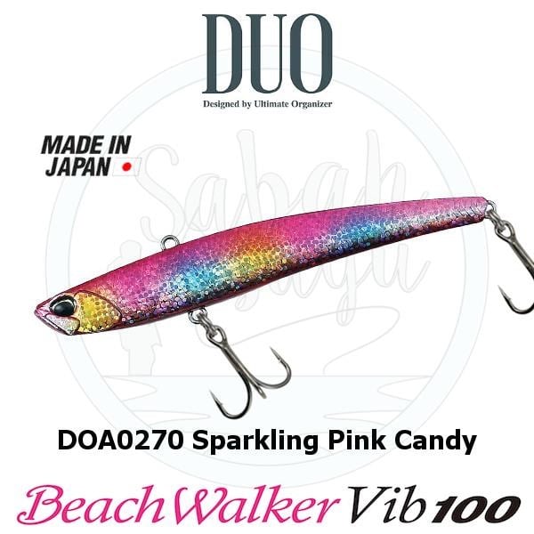 Duo Beach Walker Vib 100 DOA0270 Sparkling Pink Candy
