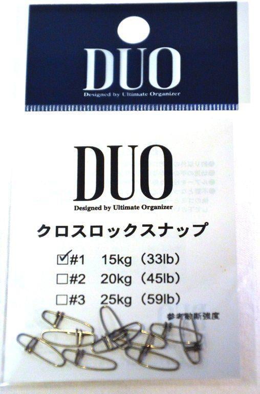 Duo Cross Lock Klips NO:1 15KG (33LB)