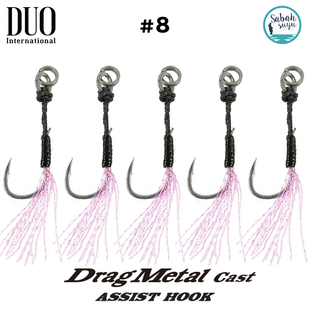 Duo DMC Tekli Asist İğne Pembe Tüylü #8 (5 Adet)
