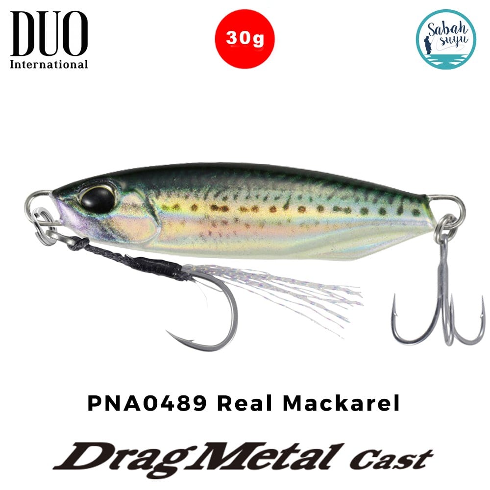 Duo Drag Metal Cast Jig 30gr. PNA0489 Real Mackerel