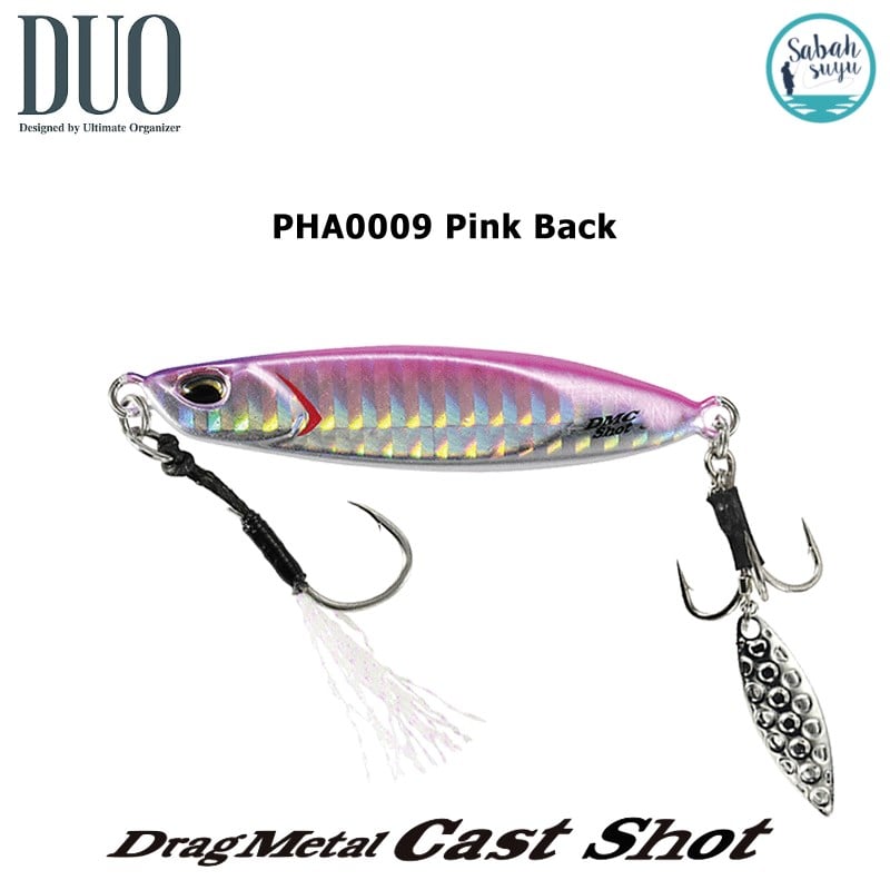 Duo Drag Metal Cast Shot Jig 40gr. PHA0009 Pink Back