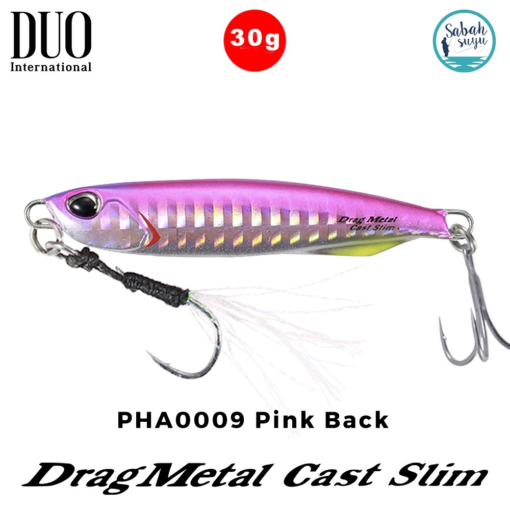 Duo Drag Metal Cast Slim Jig 30gr. PHA0009 Pink Back