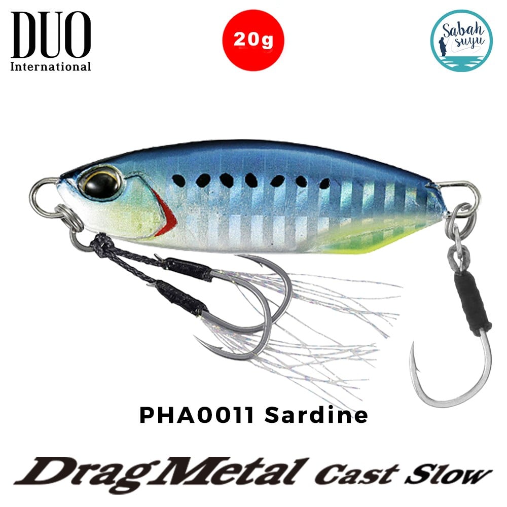 Duo Drag Metal Cast Slow Jig 20gr. PHA0011 Sardine