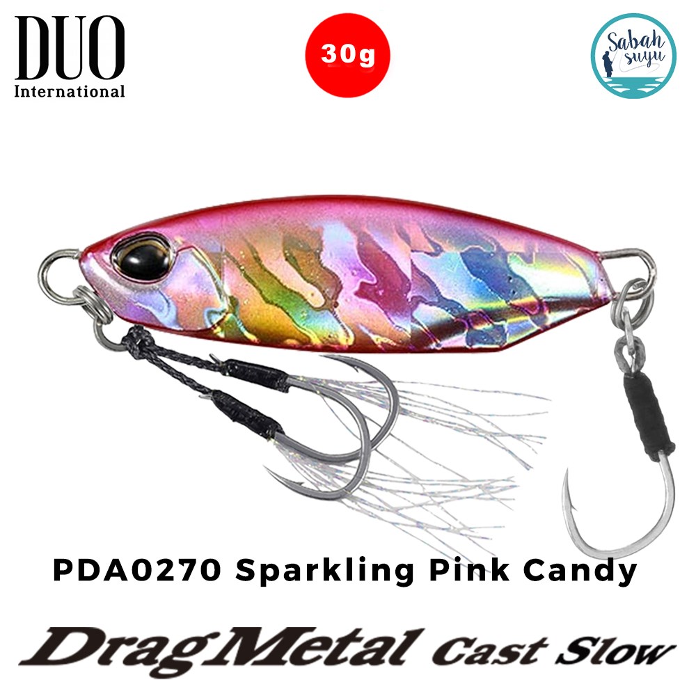Duo Drag Metal Cast Slow Jig 30gr. PDA0270 Sparkling Pink Candy