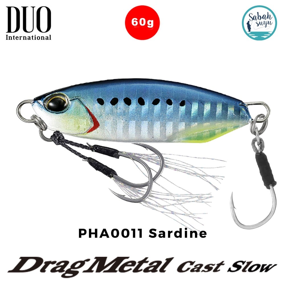Duo Drag Metal Cast Slow Jig 60gr. PHA0011 Sardine