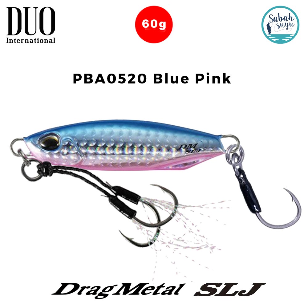 Duo Drag Metal SLJ Jig 60gr 70mm PBA0520 Blue Pink