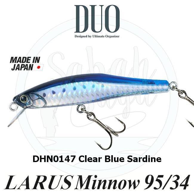 Duo Larus Minnow 95/34 DHN0147 Clear Blue Sardine