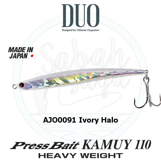Duo Press Bait Kamuy 110 HW (Heavy Weight) AJO0091 Ivory Halo