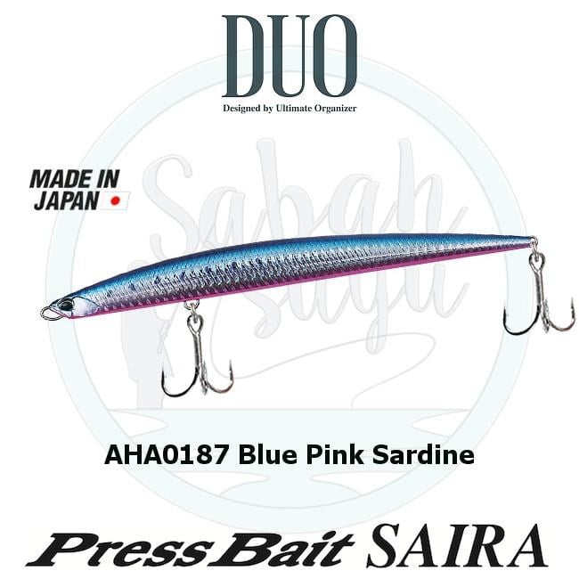 Duo Press Bait Saira 175 AHA0187 Blue Pink Sardine