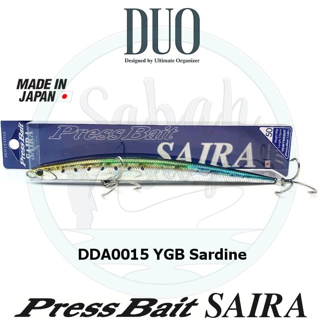 Duo Press Bait Saira 175 DDA0015 YGB Sardine