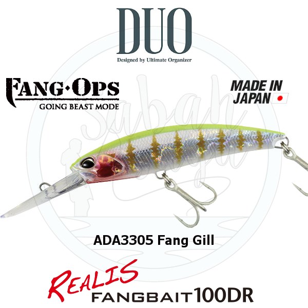 Duo Realis Fang Bait 100DR ADA3305 Fang Gill