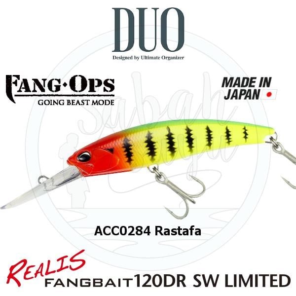 Duo Realis Fang Bait 120DR SW ACC0284 Rastafa