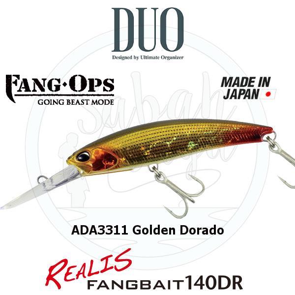 Duo Realis Fang Bait 140DR ADA3311 Golden Dorado