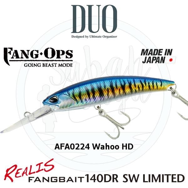 Duo Realis Fang Bait 140DR SW AFA0224 Wahoo HD