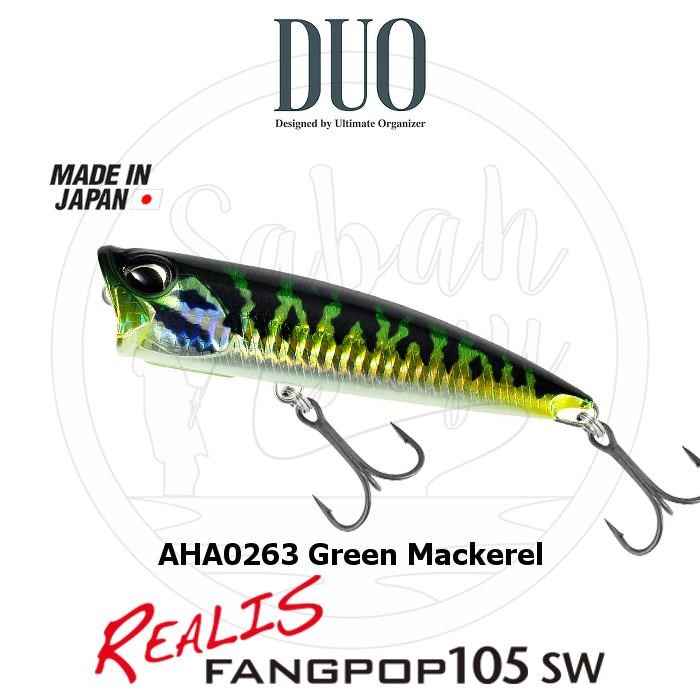 Duo Realis Fang Pop 105 SW Popper AHA0263 Green Mackerel